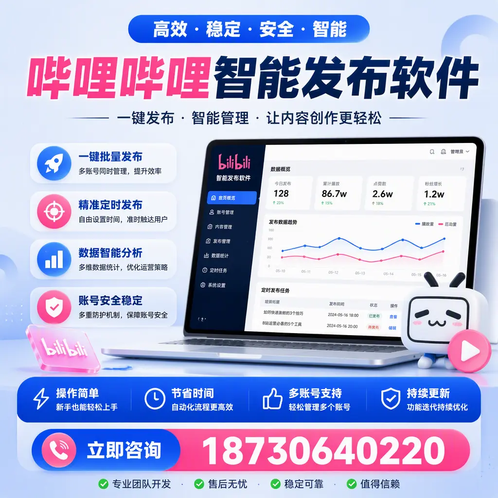 如何在 嘉峪关 制定有效的哔哩哔哩智能发布策略